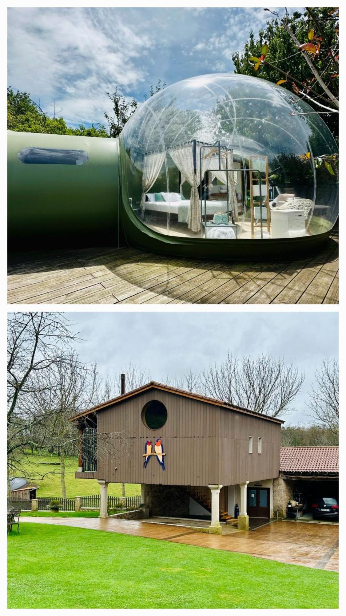 Remanso De Trasfontao Casa Das Arbores & Bubble Сільєда Екстер'єр фото